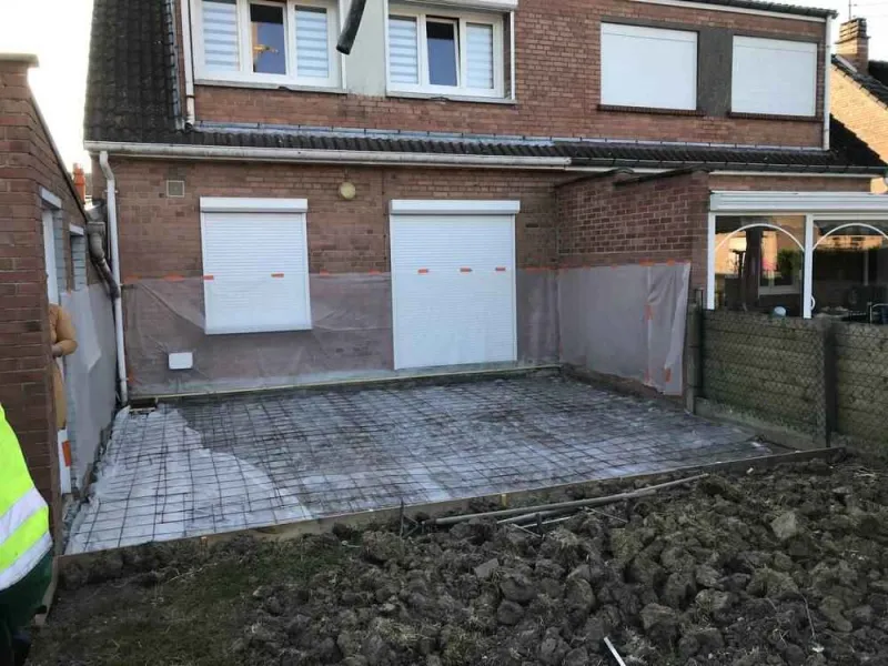 Création en béton, Lille, TRANS-LINE