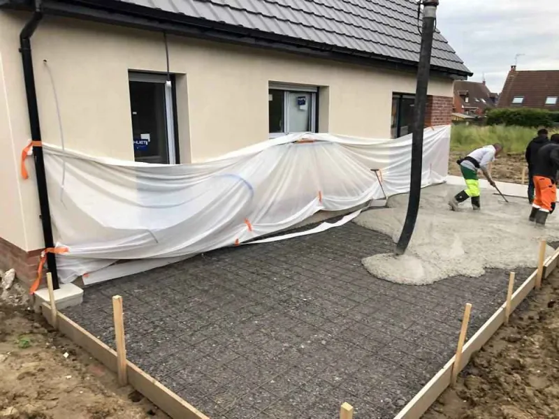 Création en béton, Lille, TRANS-LINE