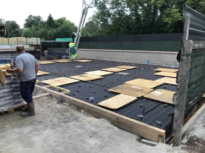 Création en béton, Lille, TRANS-LINE