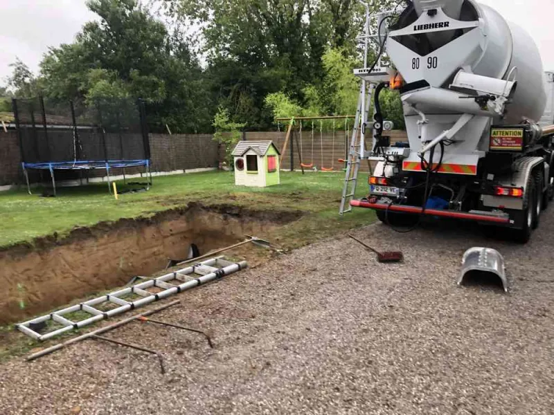 Livraison de béton, Lille, TRANS-LINE