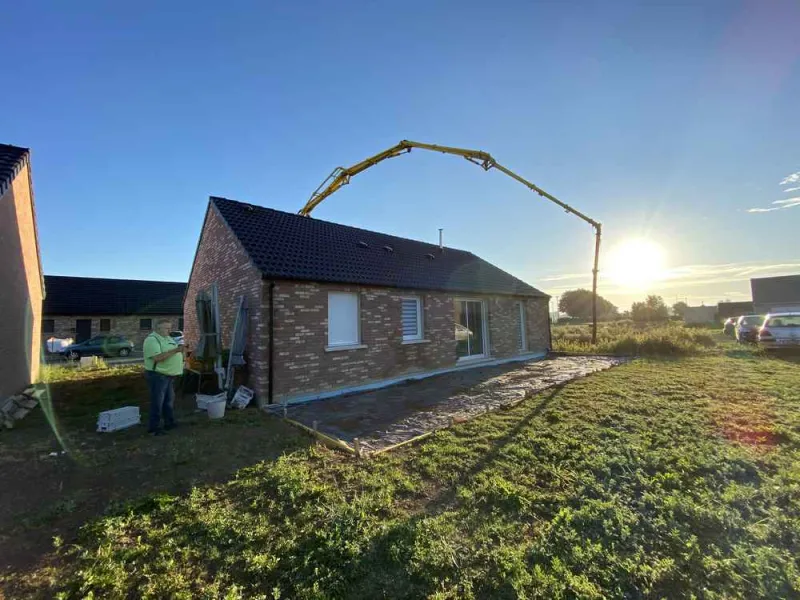 Pompage de béton, Lille, TRANS-LINE