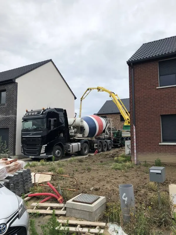 Pompage de béton, Lille, TRANS-LINE