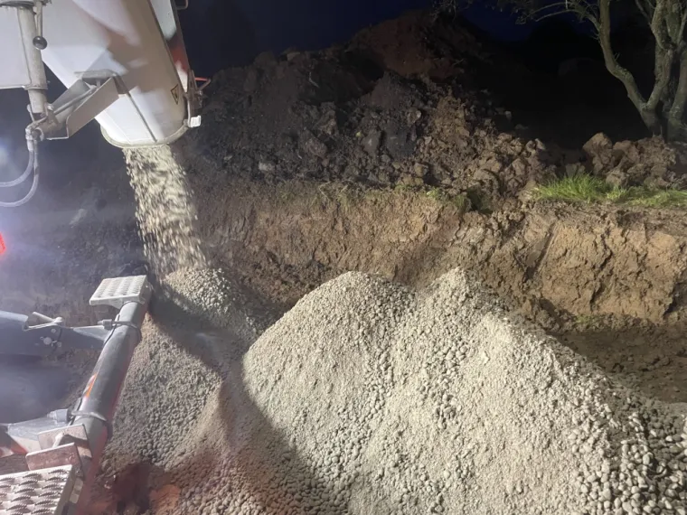 Livraison de Beton de bordure , Lille, TRANS-LINE